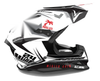 Alpinestars SM 5 XXL Jungle Style Custom Helmet Graphics Decals