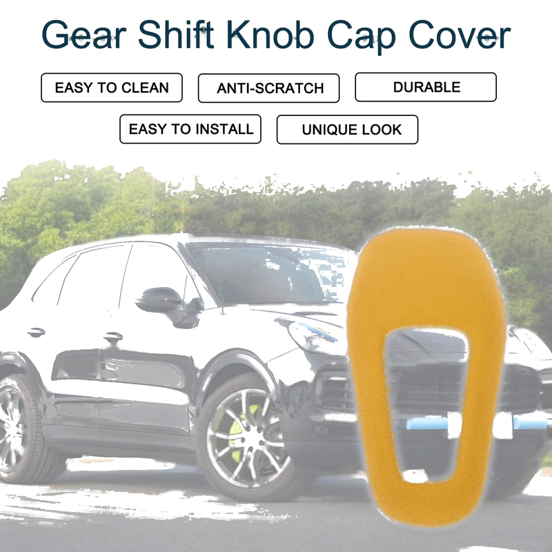 Porsche Cayenne (2018-2025) Yellow 1 x Pcs Gear Shift Knob Cap Cover