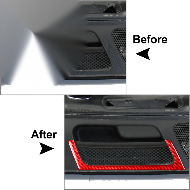 Honda S2000 Red Door Storage Air Vent Outlet Cover Trim (2004-2009)