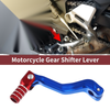 Kayo T2 Folding Motorcycle Gear Shifter Lever Blue Red Silver Tone