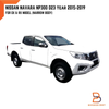 Nissan Navara NP300 D23 DX RX White Fender Flares (2015-2019)