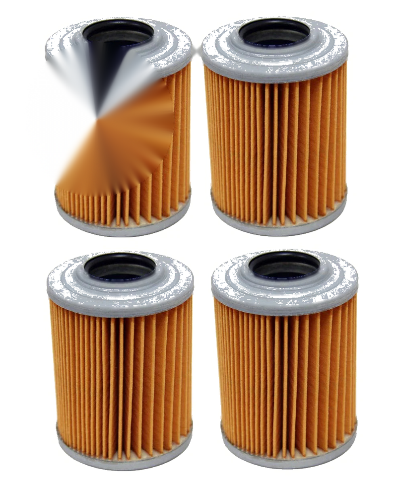 Bombardier Can-Am Commander DS650 Outlander Renegade 4 Pack Oil Filters