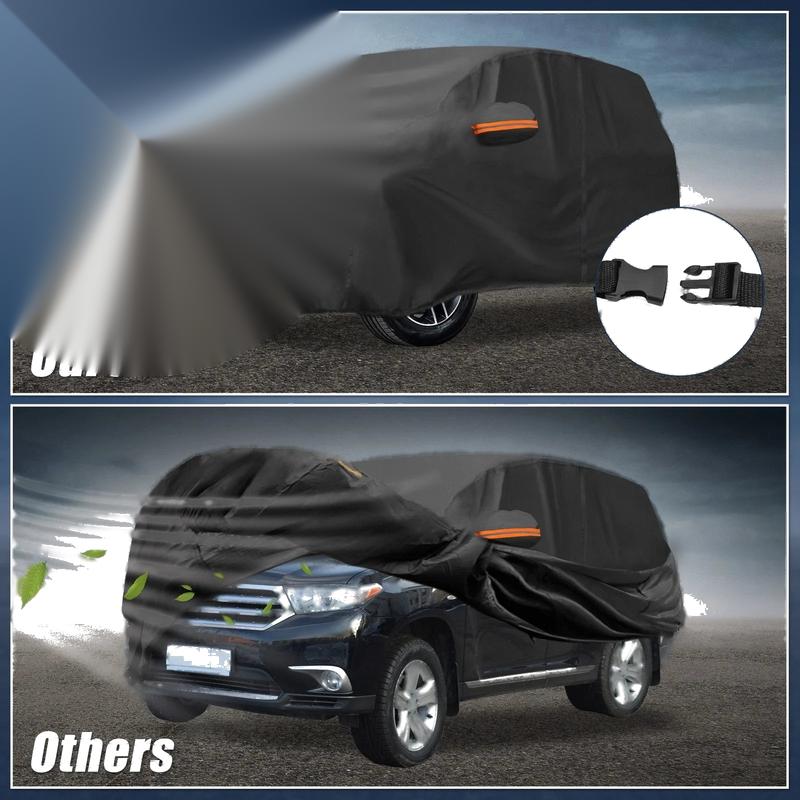 Toyota Highlander Waterproof 210D-PU Oxford Car Cover (2001-2023)