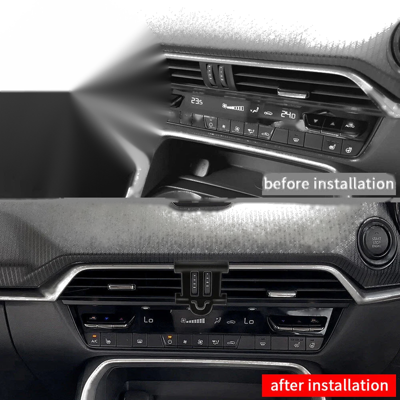 Mazda CX-60 RHD Dashboard Air Vent Mount Clip Phone Holder (2022–2023)
