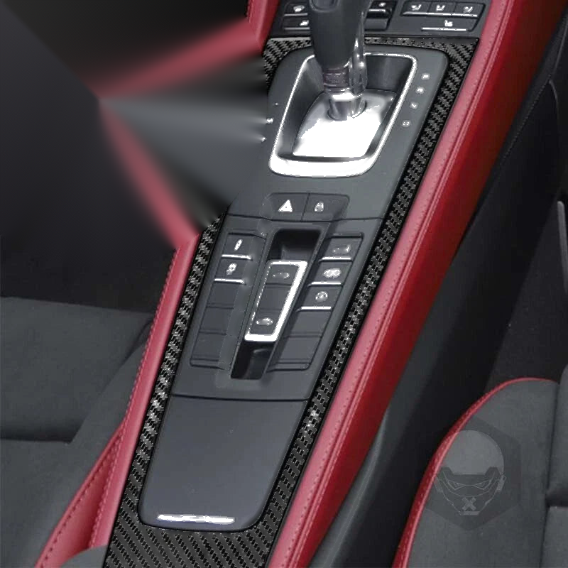Porsche 718 2016-2023 23pcs Carbon Fiber Interior Accessories Cover Trim