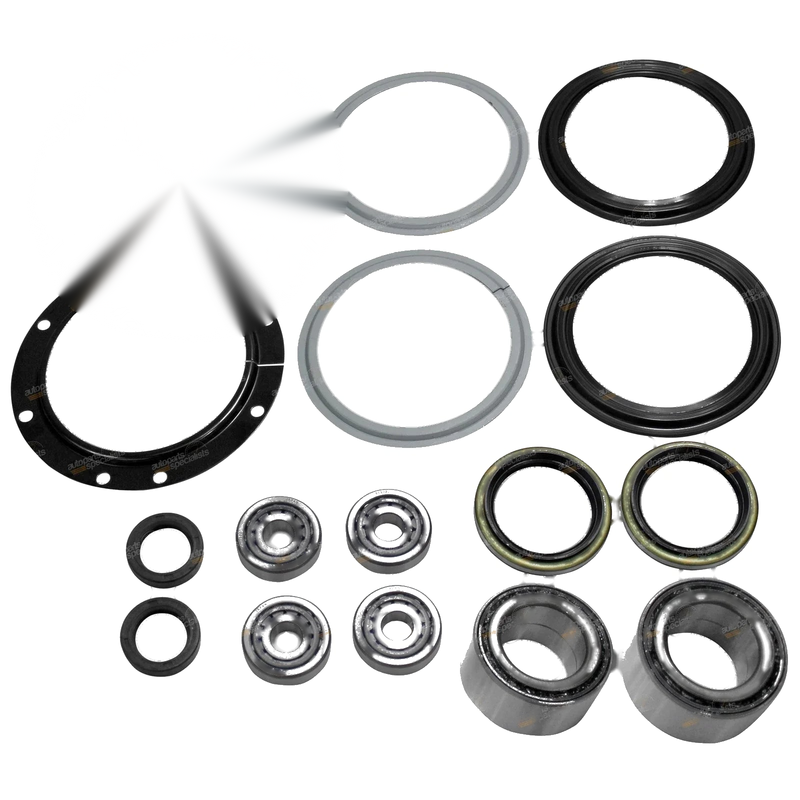 Suzuki Jimny Front Wheel Bearing + Swivel Hub Kit (1998-2016)