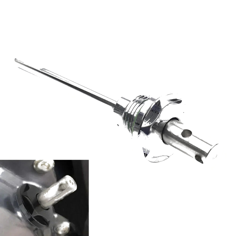 Harley Dyna Softail Touring Road Glide Chrome Transmission Oil Dipstick