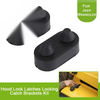 Vehicles Locking Catch Brackets 2pcs/Set Black Decor Kit (1997–2006)