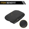 Center Console Cover GMC Canyon Microfiber Leather Anti-Scratch Black