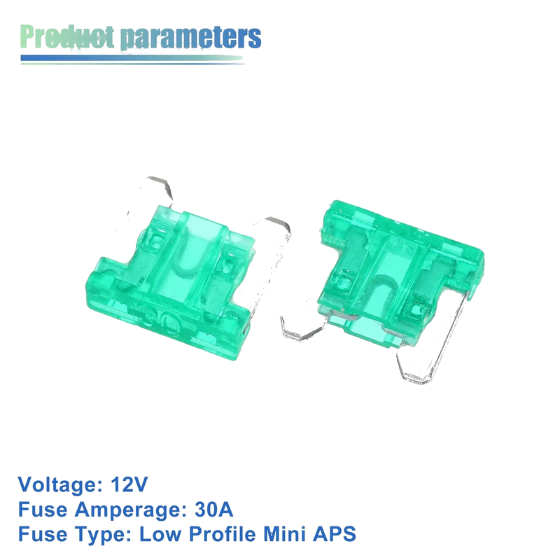 Car 7 x Universal 30A Low Profile Mini APS Fuse Taps (12V)