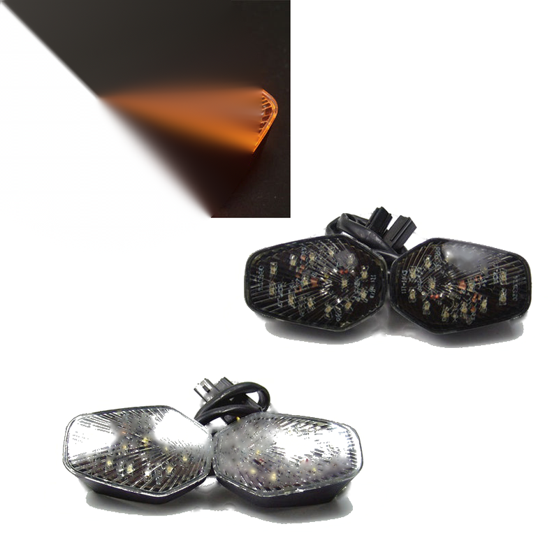 Suzuki GSXR 600 GSXR750 GSX-R1000 Generic Flush Mount LED Euro Turn Signals