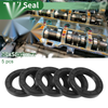 Oil Seal / 38x58x8mm / Rotary Shaft Seal NBR Rubber Black 5 Pcs