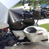 Harley CVO Road Glide 2009-2023 Black Orange Backrest Seats
