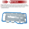 Chrysler Aspen Dodge Dakota Oil Pan Gasket (2009-2011)