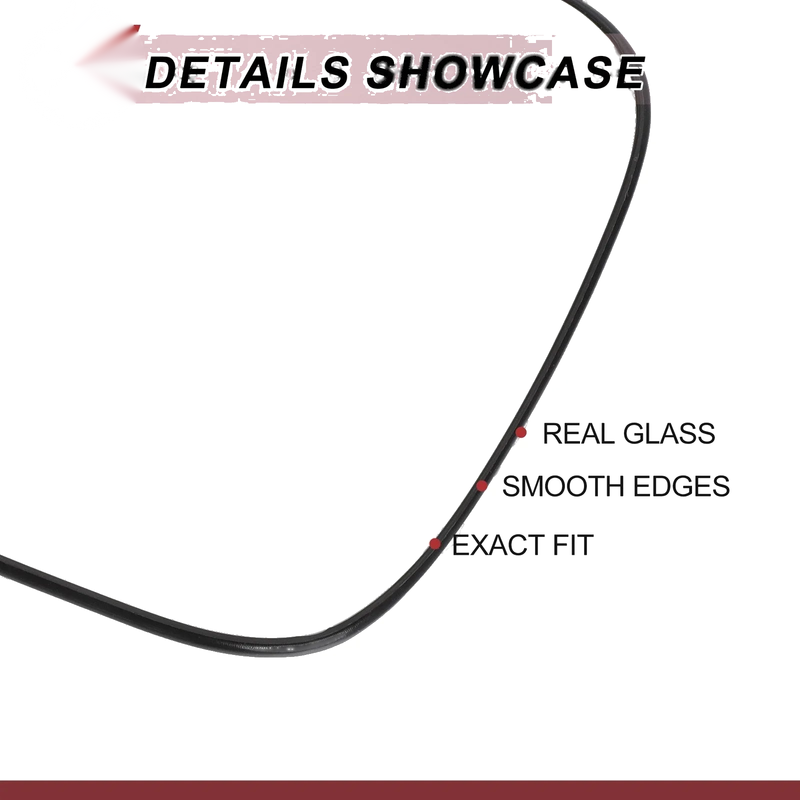 Toyota RAV4 Heated Left Driver Side Mirror Glass (2019-2022)