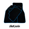 BMW M5 E60 AutoWin Black Floor Mats (2005-2010)