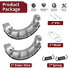 Honda Rancher TRX420FA / FE / FM / TE / TM / FPE / FPM Rear Brake Shoes (2007–2023)