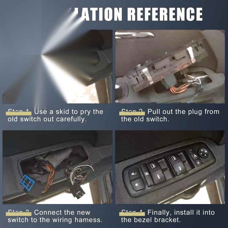 Mitsubishi Lancer Power Window Switch (2002-2004)