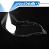 BMW X5 2008-2013 1 Pcs Front Left Headlight Lens Cover