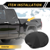 Toyota Tundra Carbon Fiber Fuel Tank Oil Gas Cap Cover Trim (2022-2024)