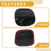 Nissan Qashqai 2023-2025 Carbon Fiber Black Fuel Tank Door Cap