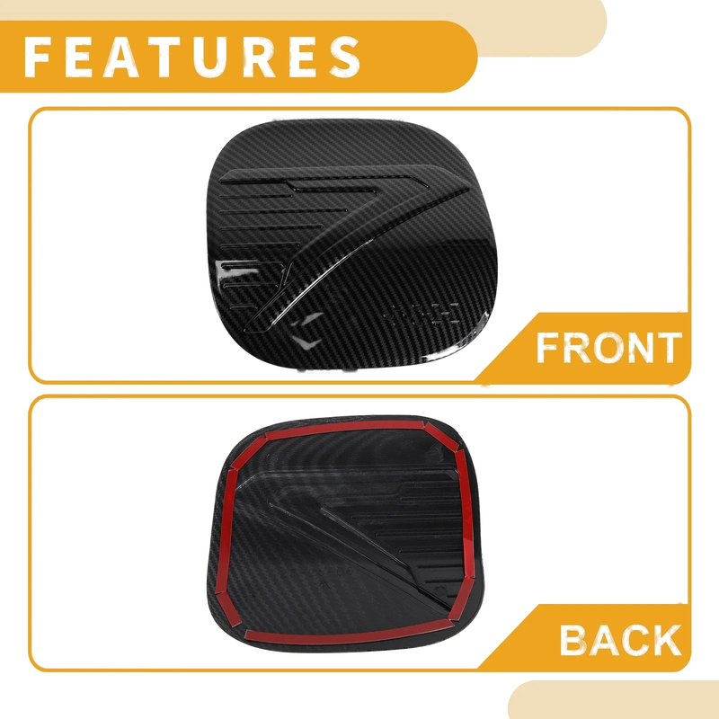 Nissan Qashqai 2023-2025 Carbon Fiber Black Fuel Tank Door Cap