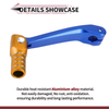 Honda CRF150F 2003-2017 - Blue Gold Silver Tone Shifter Lever