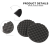 2 x Round Foam Polishing Pad Kit 8 Inch Single Sided Tools Supplies