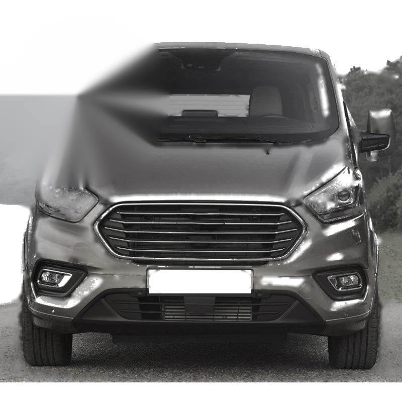 Ford Transit Custom 2 x Gray Rearview Mirror Cover Caps (2012-2023)