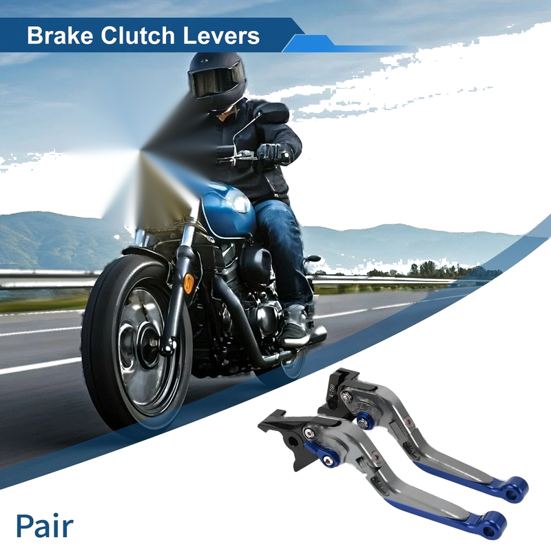Kawasaki Vulcan S 650 Brake Clutch Lever Adjustable Short Long