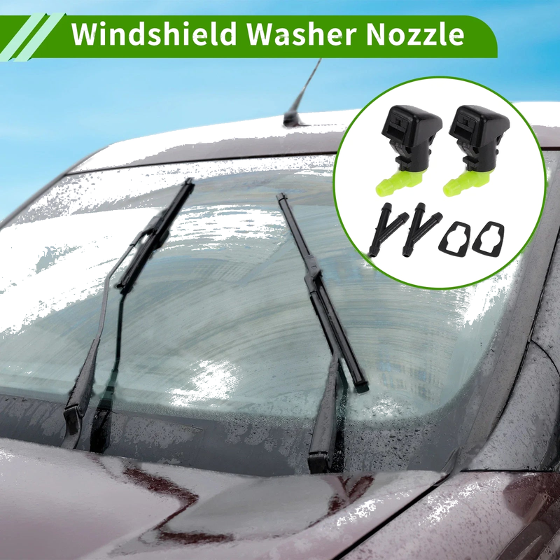 Ford Edge Windshield Washer Nozzle &  Hose Connectors (2011-2015)