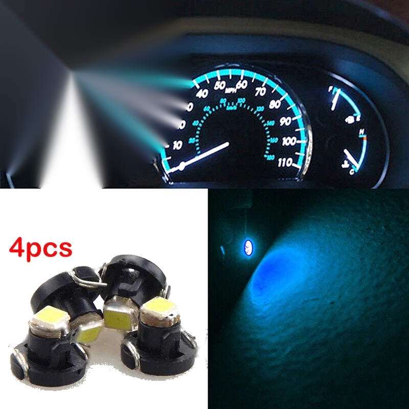 T4 LED Bulbs 1SMD Neo Wedge Gauge Dash Lights