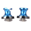 BMW S1000RR, Kawasaki Z800, Z1000, ZX6R 8mm CNC Swingarm Spools (2009-2014)