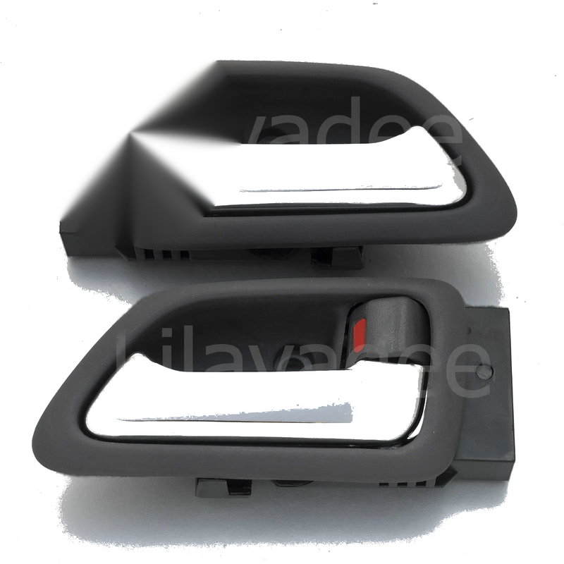 Isuzu D-Max (2002-2011) - 2 x Interior Parts Inner Door Handles Chrome