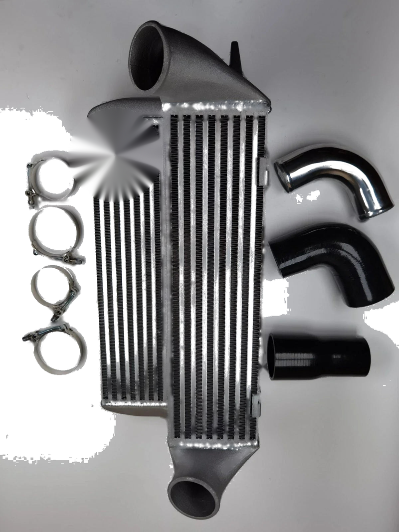 BMW 135i 335i 335xi 7.5'' Stepped Aluminum Intercooler Silicone (2007-2013)