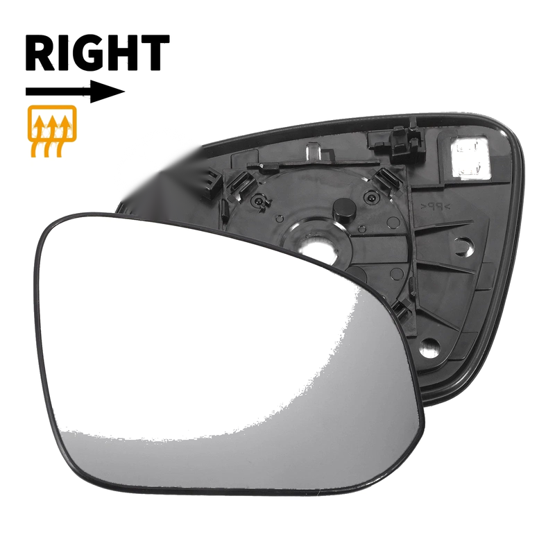 Toyota Tacoma Right Side Mirror Glass w/ Backing Plate Heated (1995–2024)