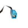Benz CLK Class W209 A209 C209 Female Fakra RCA Adapter Cable (2002–2009)