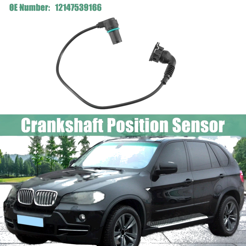 BMW 740iL Base 1x Car Engine Crankshaft Position Sensor 4.4L V8