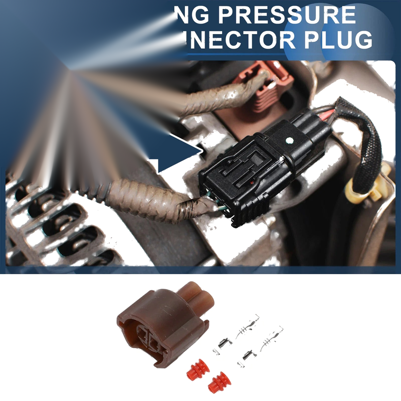 Honda Odyssey Civic 2 x Pin Regulating Pressure Switch Connector Plug