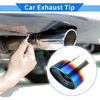 Honda Accord Slant Cut Exhaust Tip 4.7" Inlet (2008-2012)
