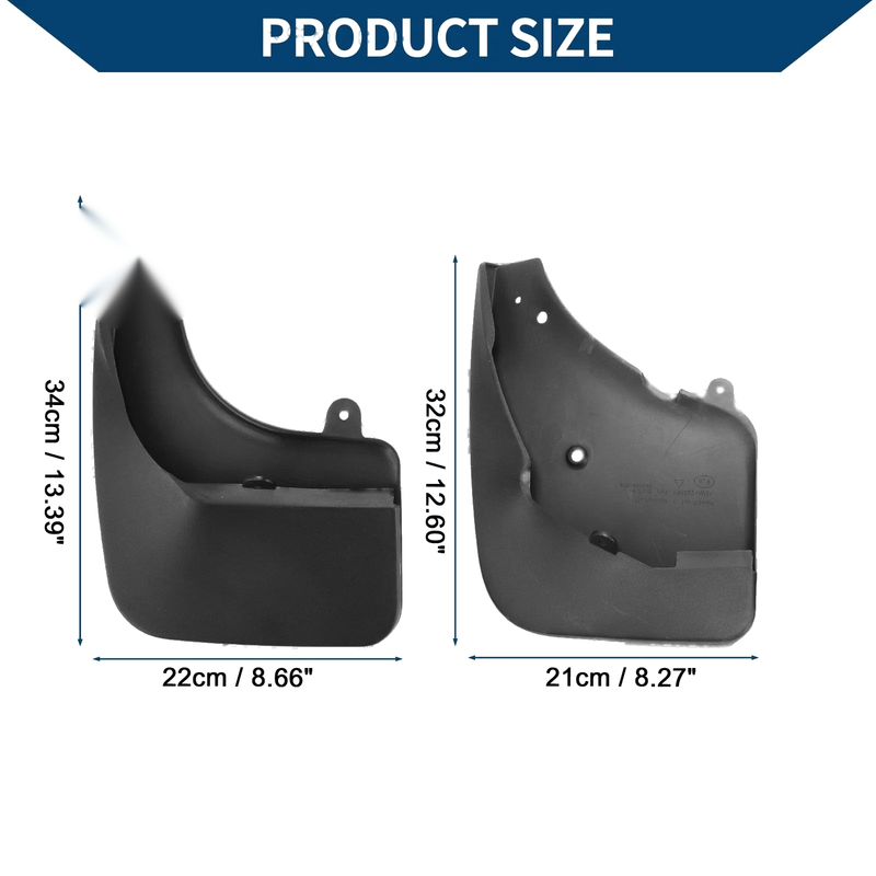 Peugeot 3008 Mud Flaps Splash Guards 1 Set (2008-2015)