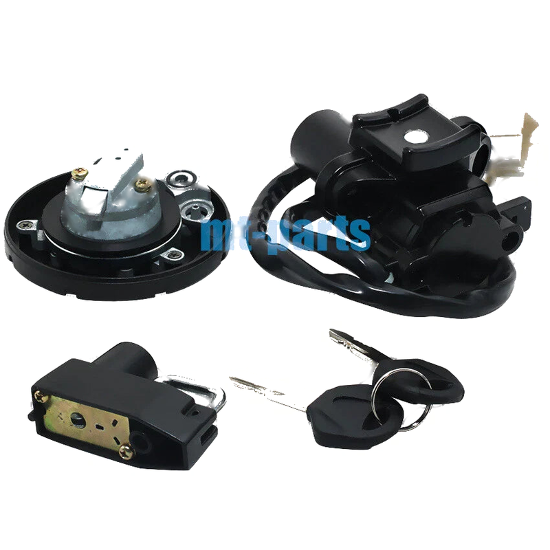 Kawasaki KLX 300 SM Fuel Gas Cap Ignition Key Switch Seat Lock Set (2021-2023)