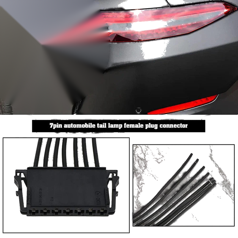 Mercedes W204 C300 C63 C200 Tail Light Harness Clip Wire Plug (2008-2015)