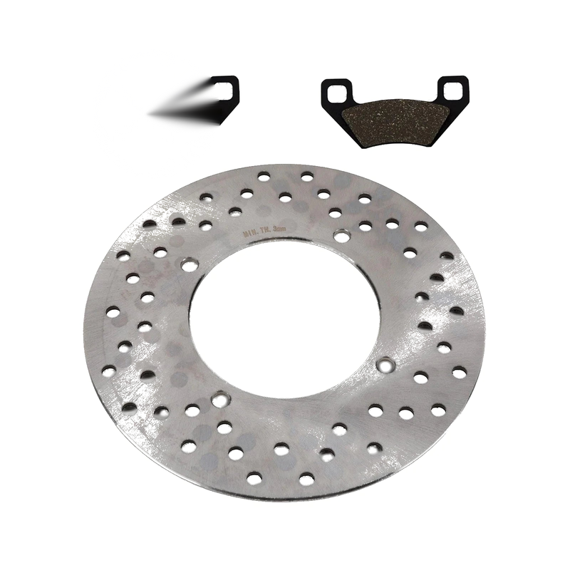 Arctic Cat 650 ATV Rear Brake Rotor & Pads (2004–2011)