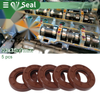 Oil Seal / 19x35x7mm / Seal Ring Rotary Shaft Seal FKM Rubber 5 Pcs