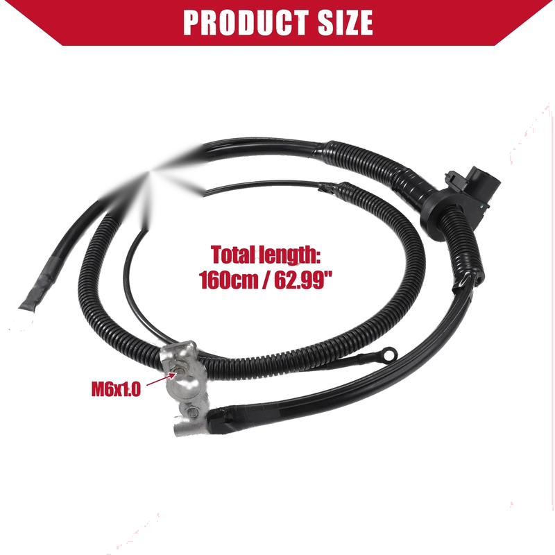 Cadillac Escalade Negative Battery Cable 63" Long (2007 - 2014)
