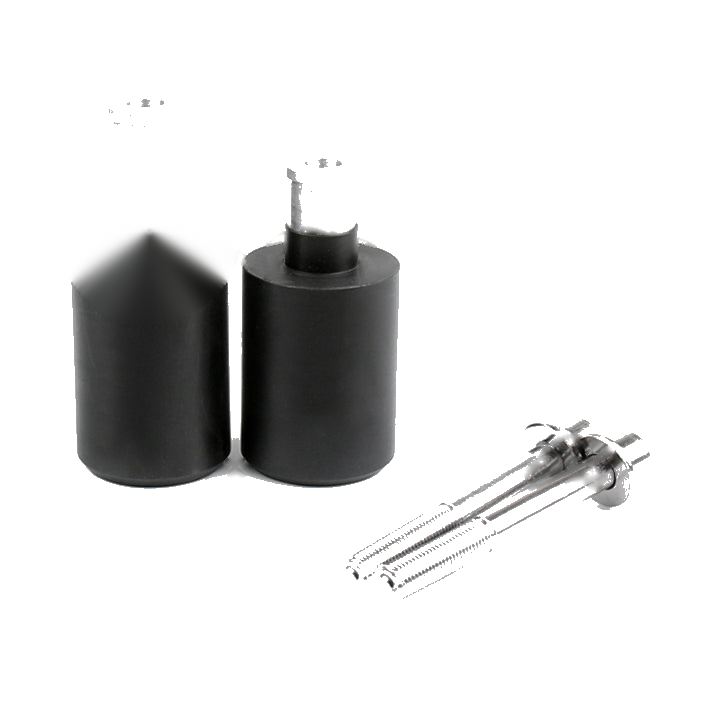 Frame Sliders Crash Protector Yamaha FZ6 Fazer 2004-2008 No Cut Black Generic