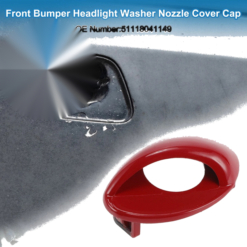 BMW M3 Front Left Side Bumper Headlight Washer Nozzle Cover Cap (2008-2013)