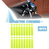 Helmet for Bicycle Motorcycle 18pcs / Reflective Safety Stickers PET