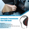 Lexus - Silver Tone with Red Thread Automatic Gear Shift Knob Cover